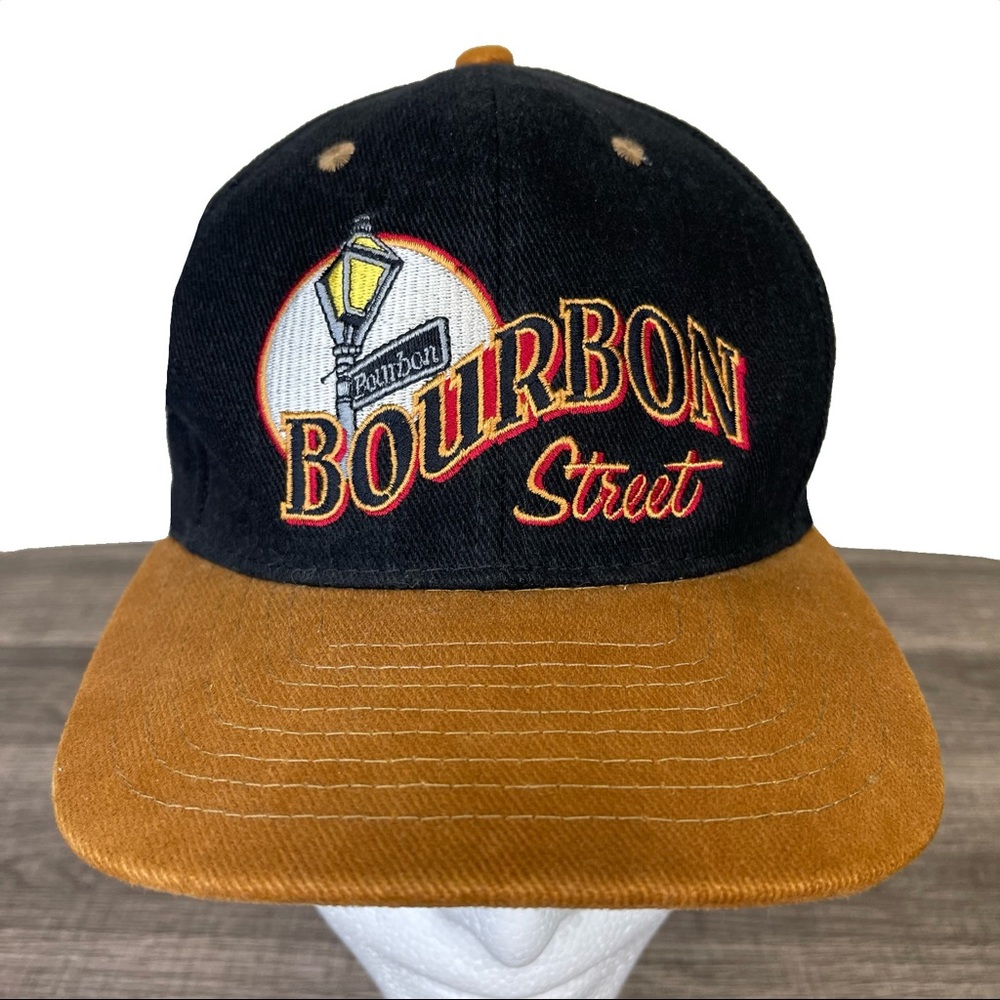 Rare Vintage New Orleans Bourbon Street Strapback Cap/Hat